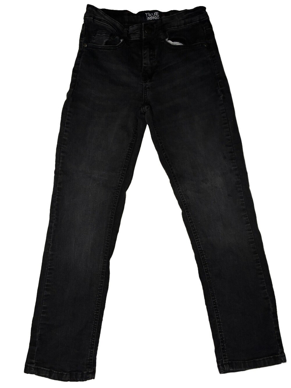 True Indigo Black Slim-straight Jeans Size 12